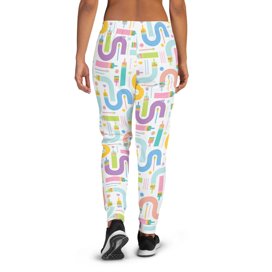 Adult Paint Swirl Joggers