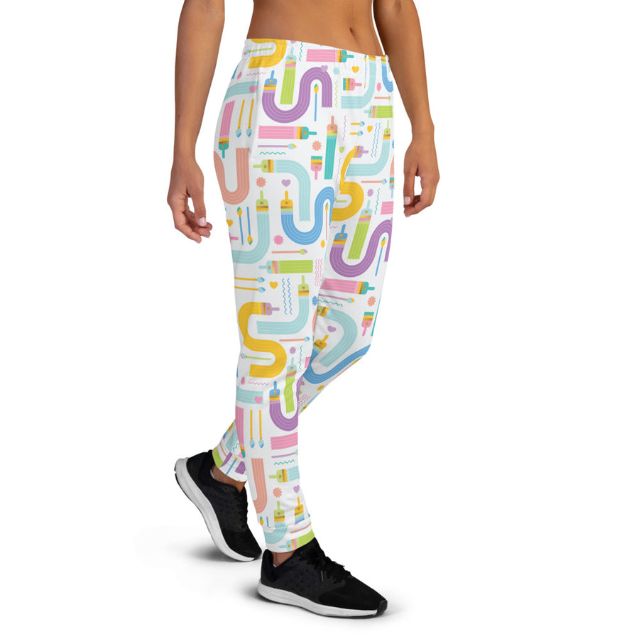 Adult Paint Swirl Joggers